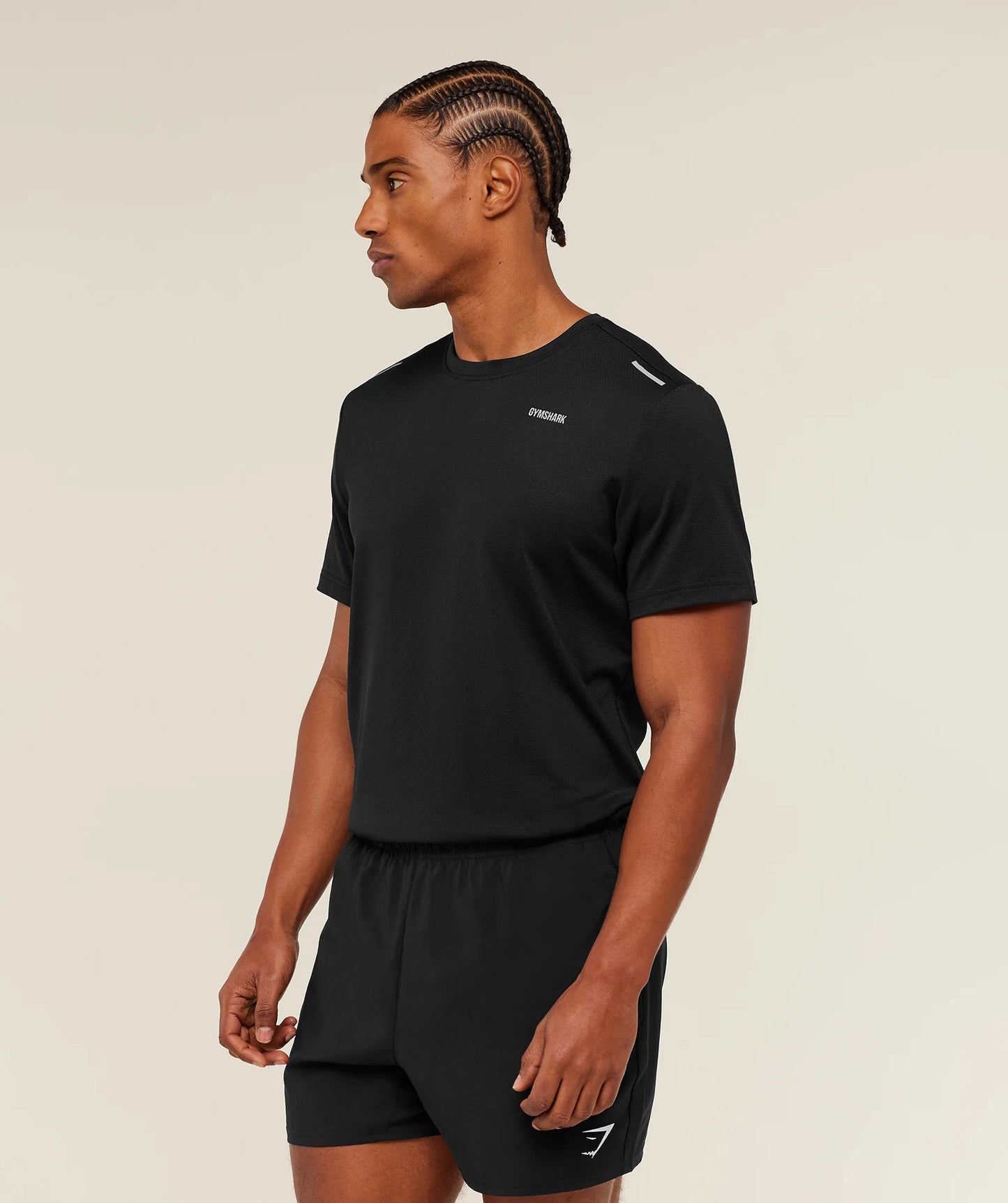 Playera Built - Negra