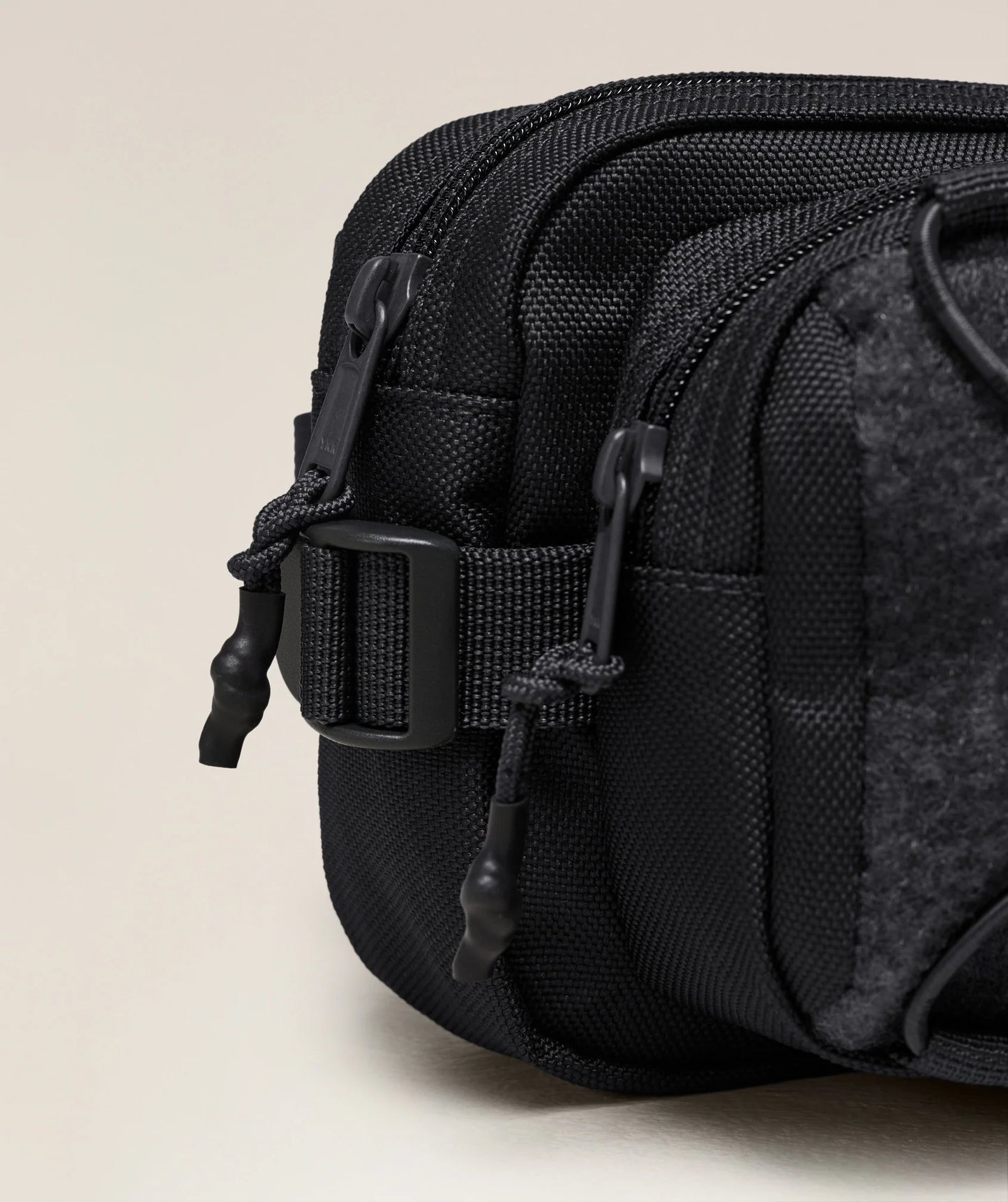 Cangurera Táctica - Negra/Gris