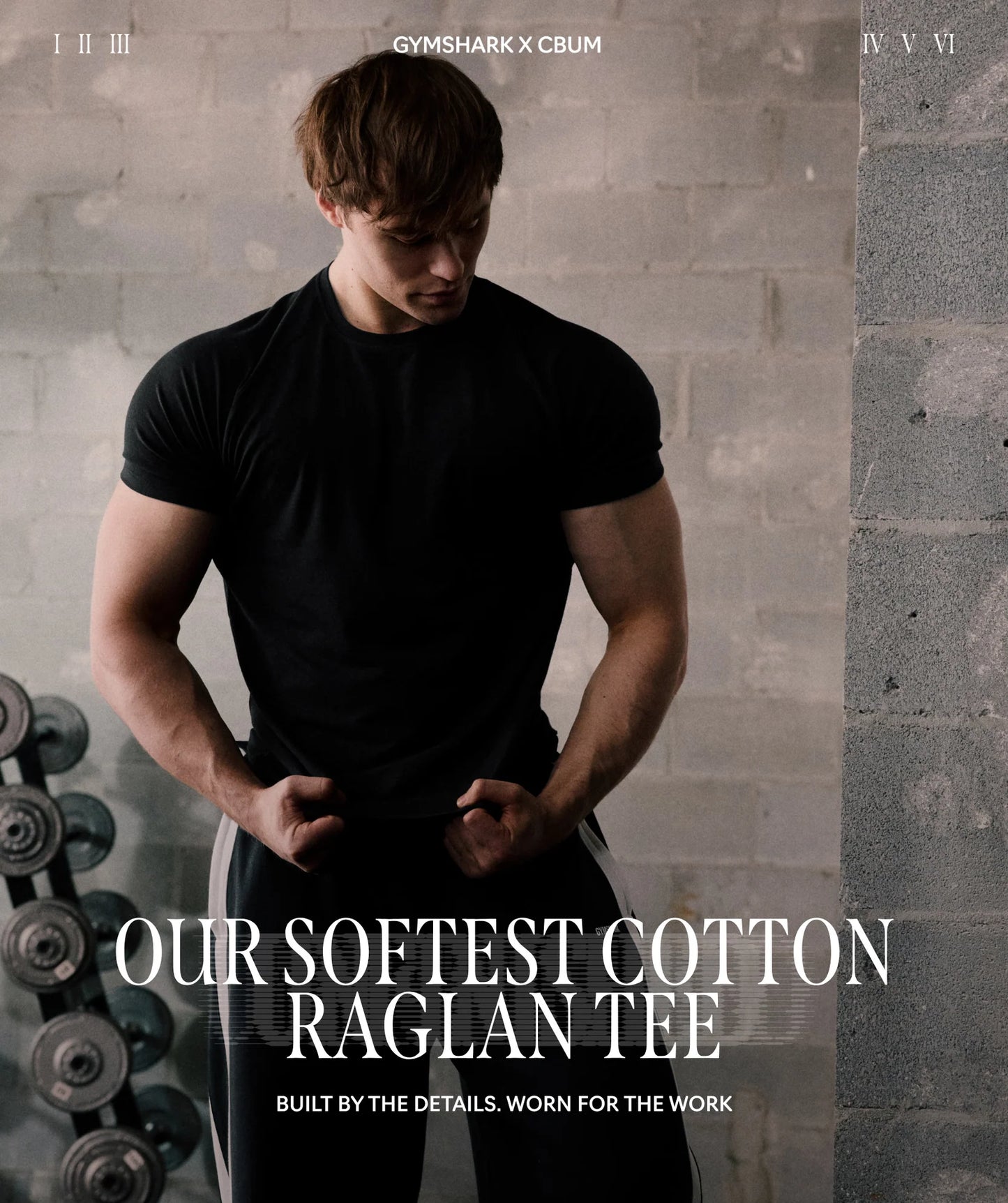 Playera GS X CBUM Essential - Negra