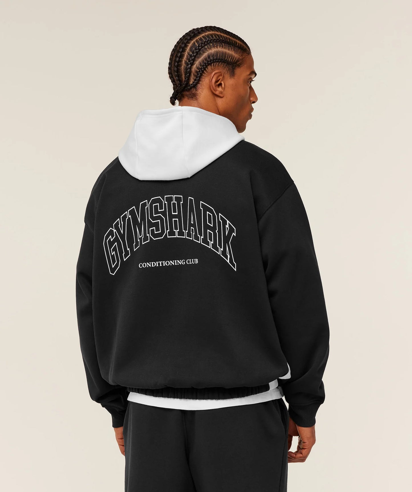 Hoodie Collegiate - Negra