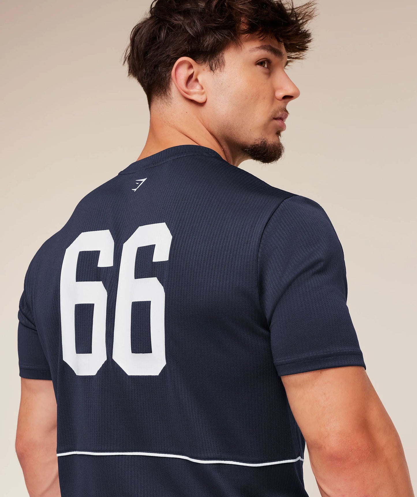 Playera Collegiate - Azul