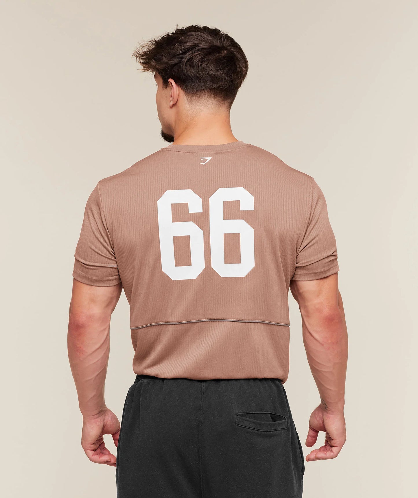 Playera Collegiate - Café