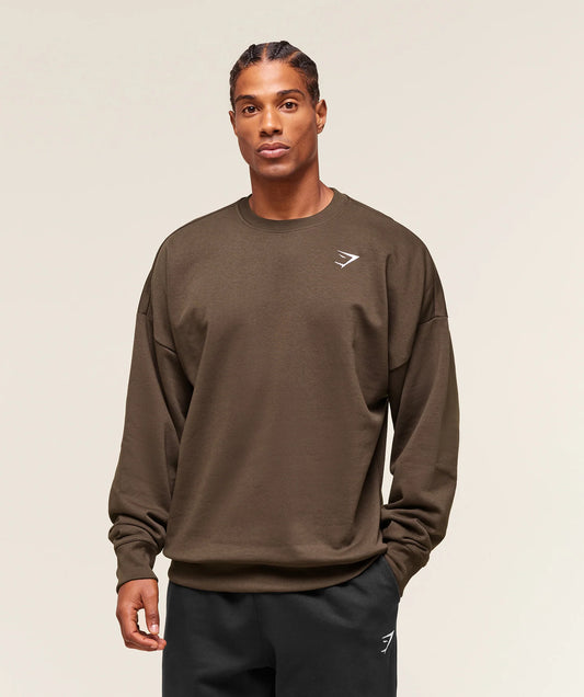 Suéter Oversized - Café