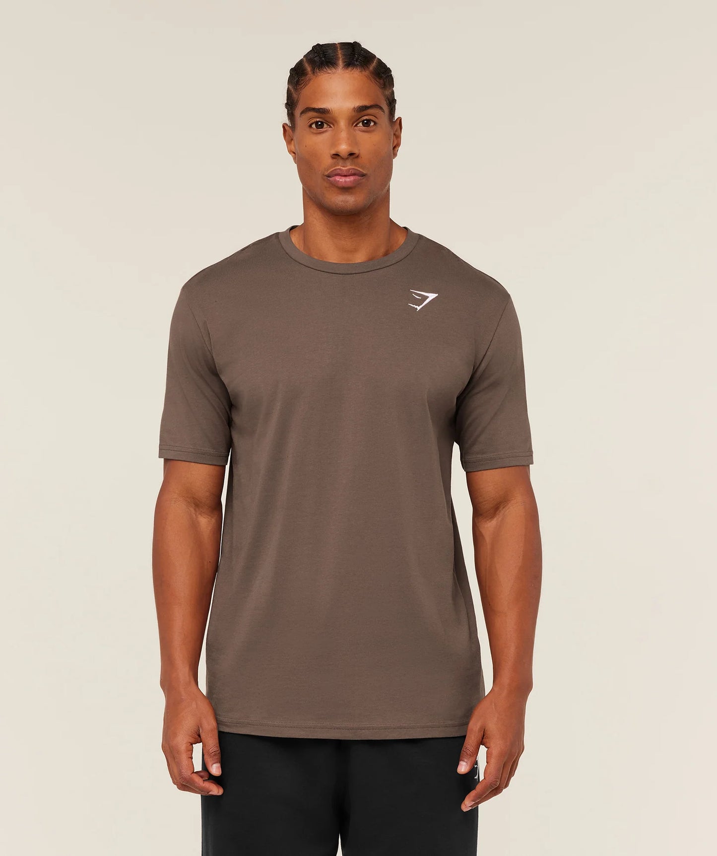 Playera Bordada - Café