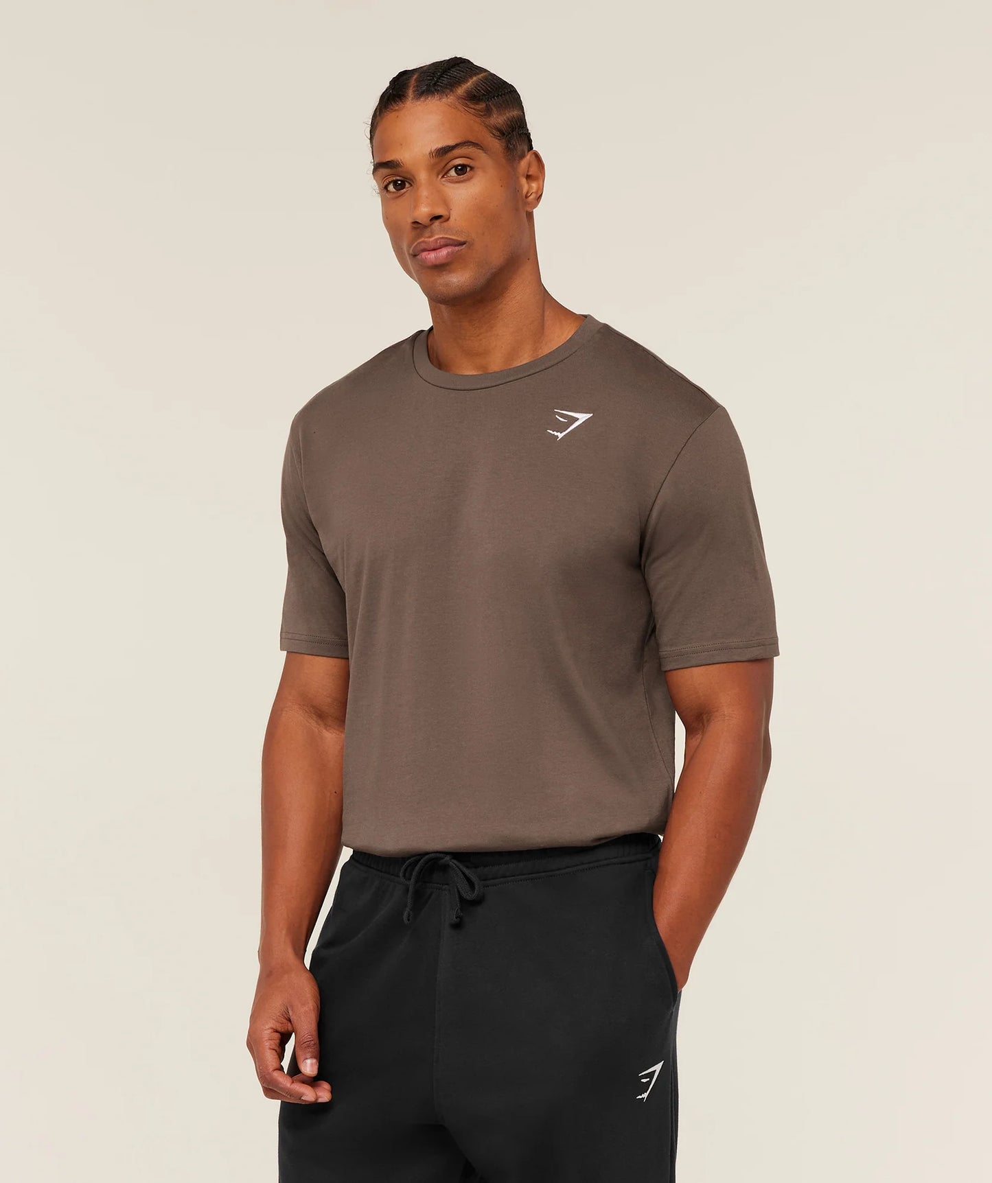 Playera Bordada - Café