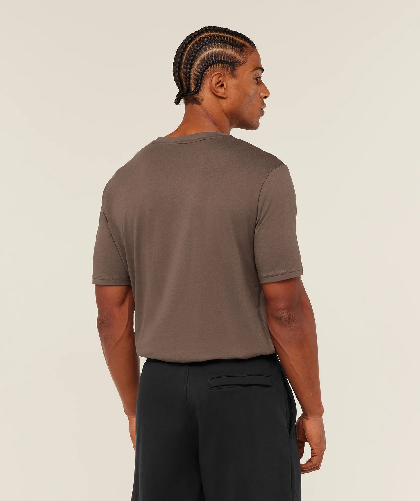Playera Bordada - Café