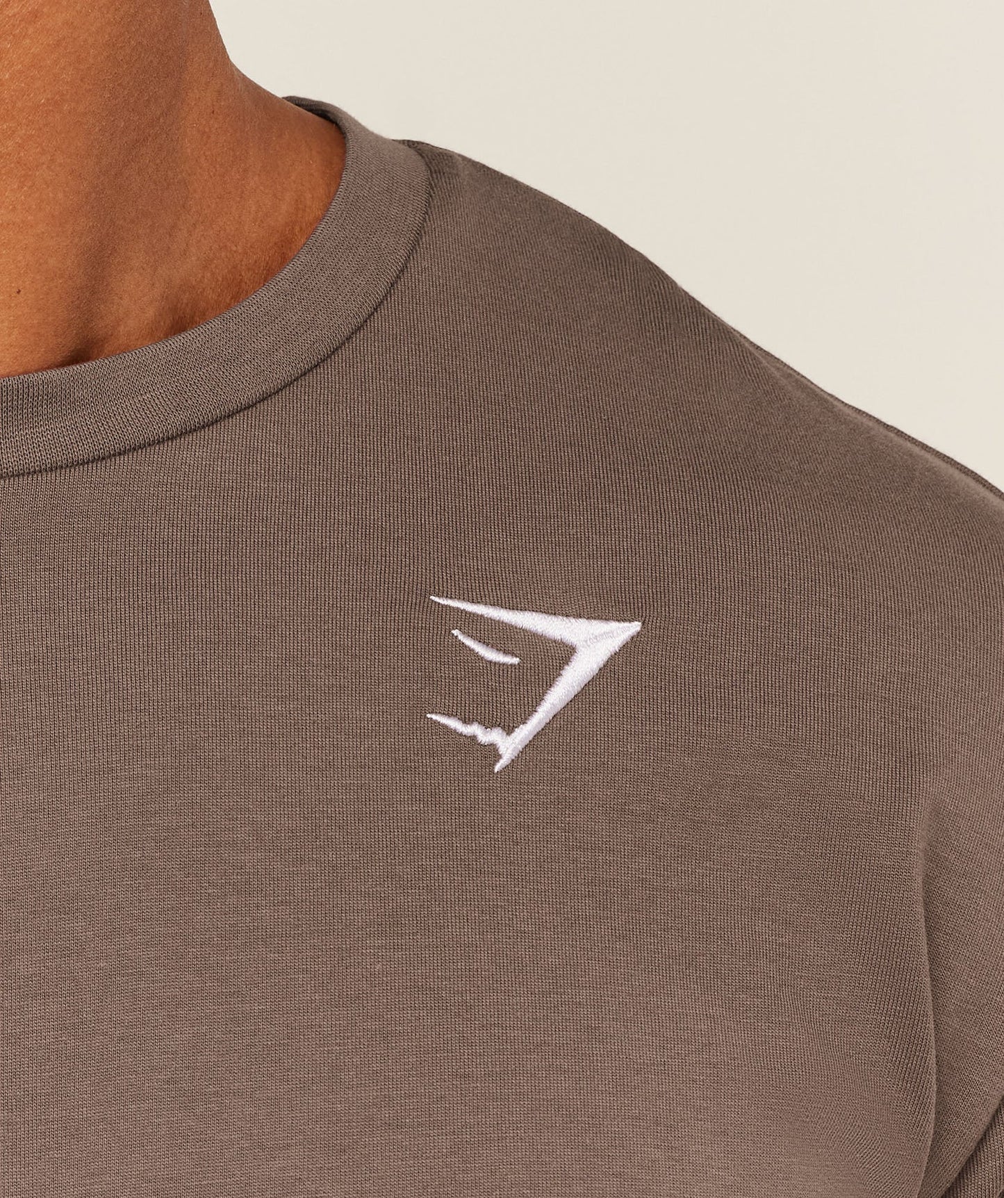 Playera Bordada - Café
