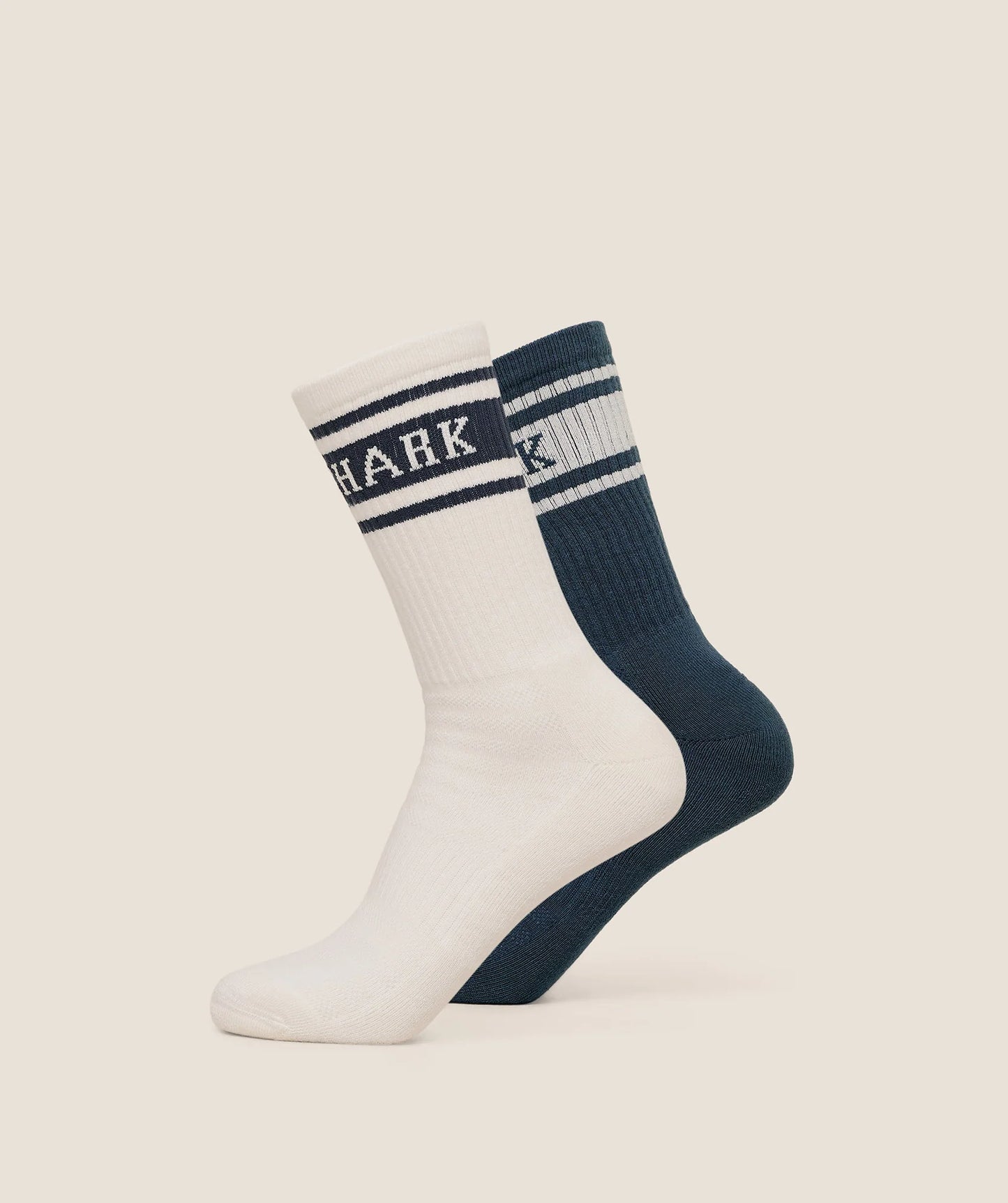 Calcetas Collegiate 2pk - Azul/Beige