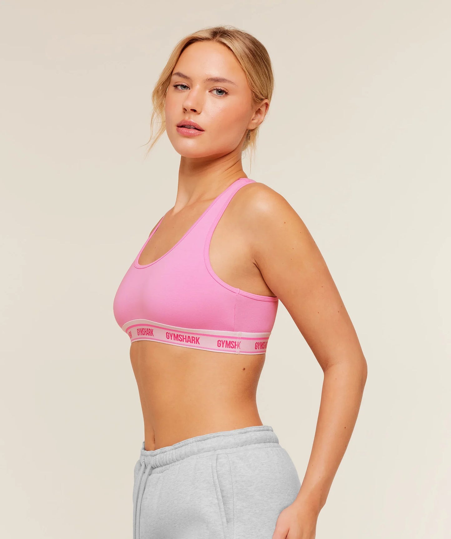 Bra Elástico Racerback - Rosa