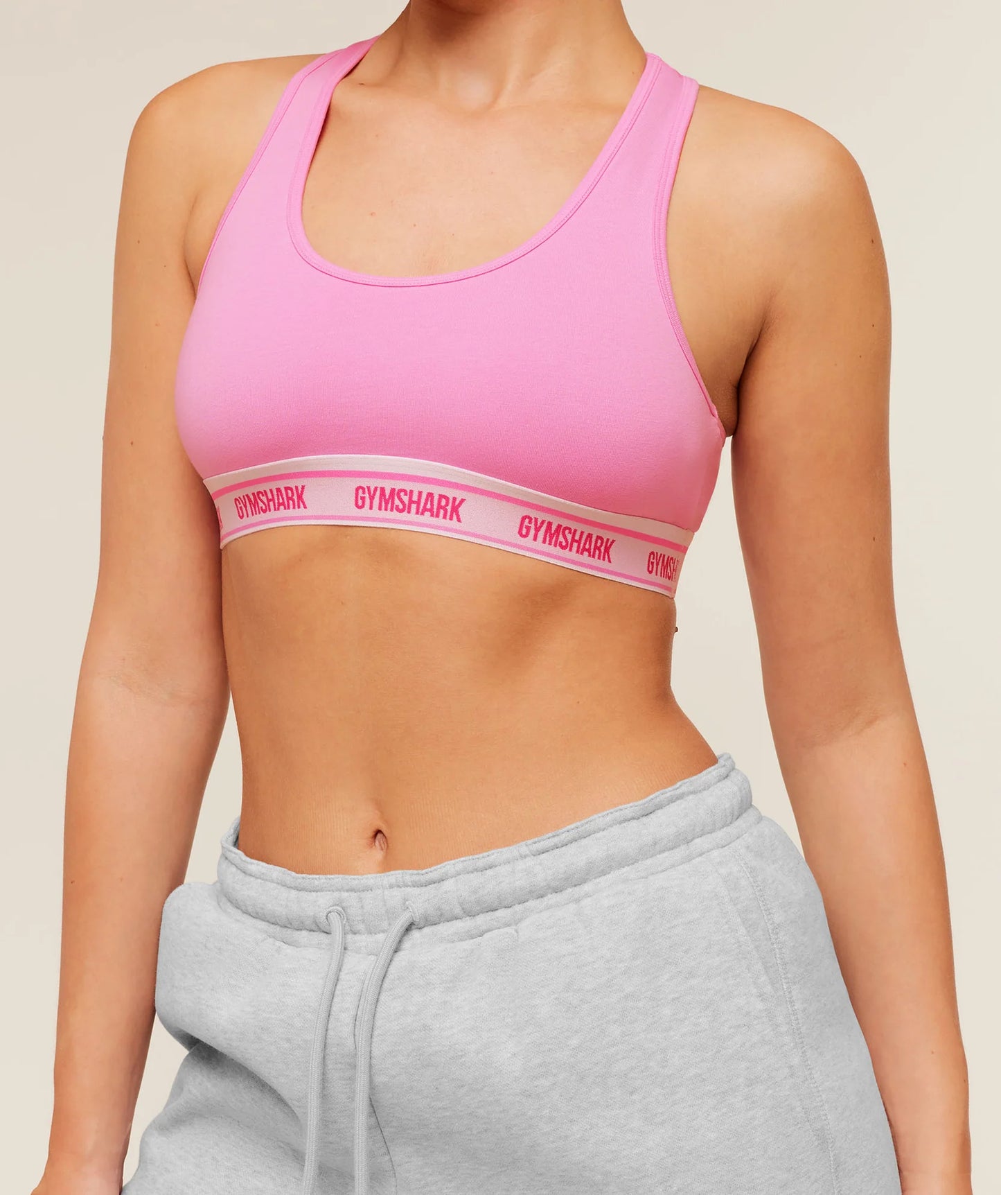 Bra Elástico Racerback - Rosa
