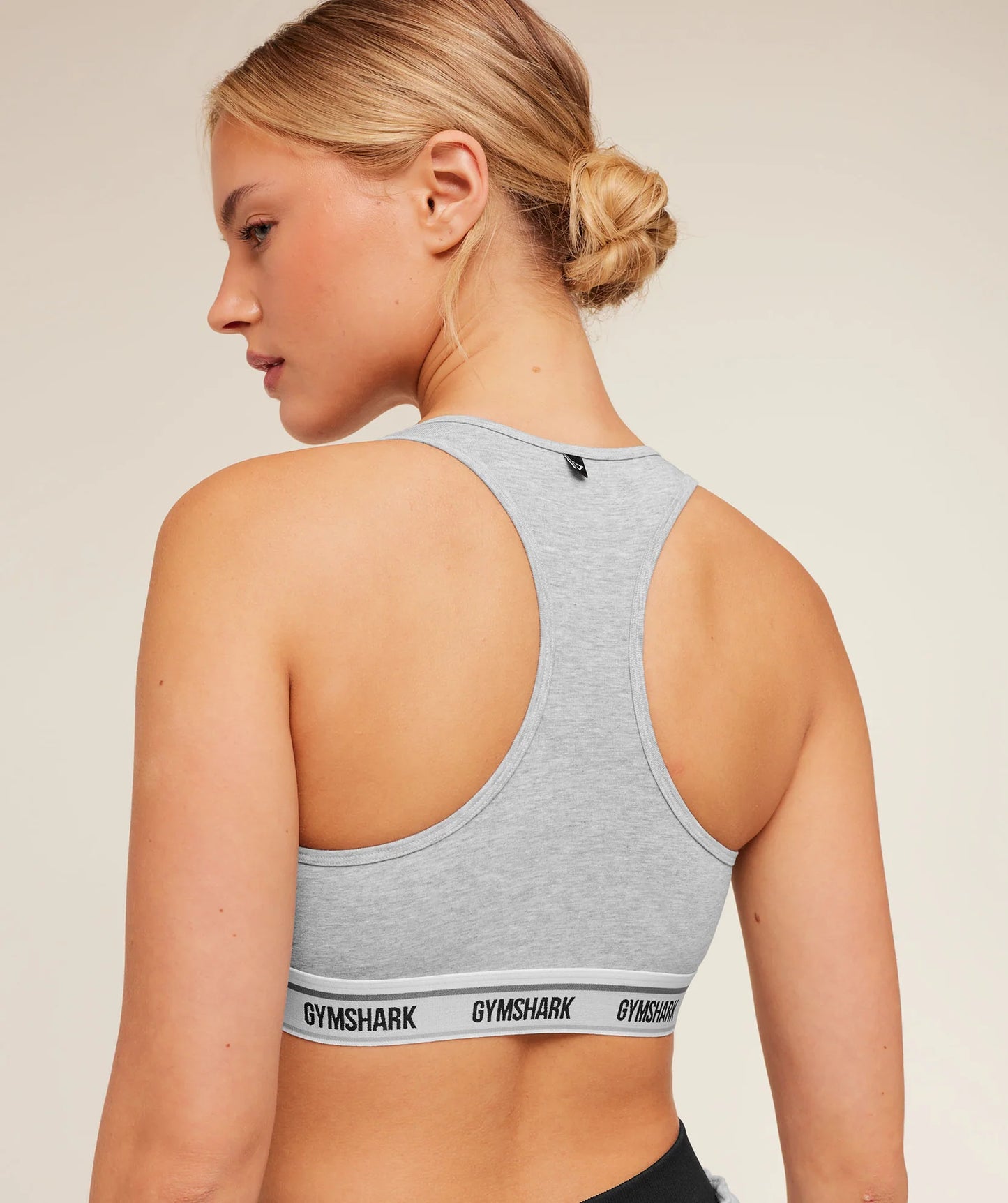Bra Elástico Racerback - Gris