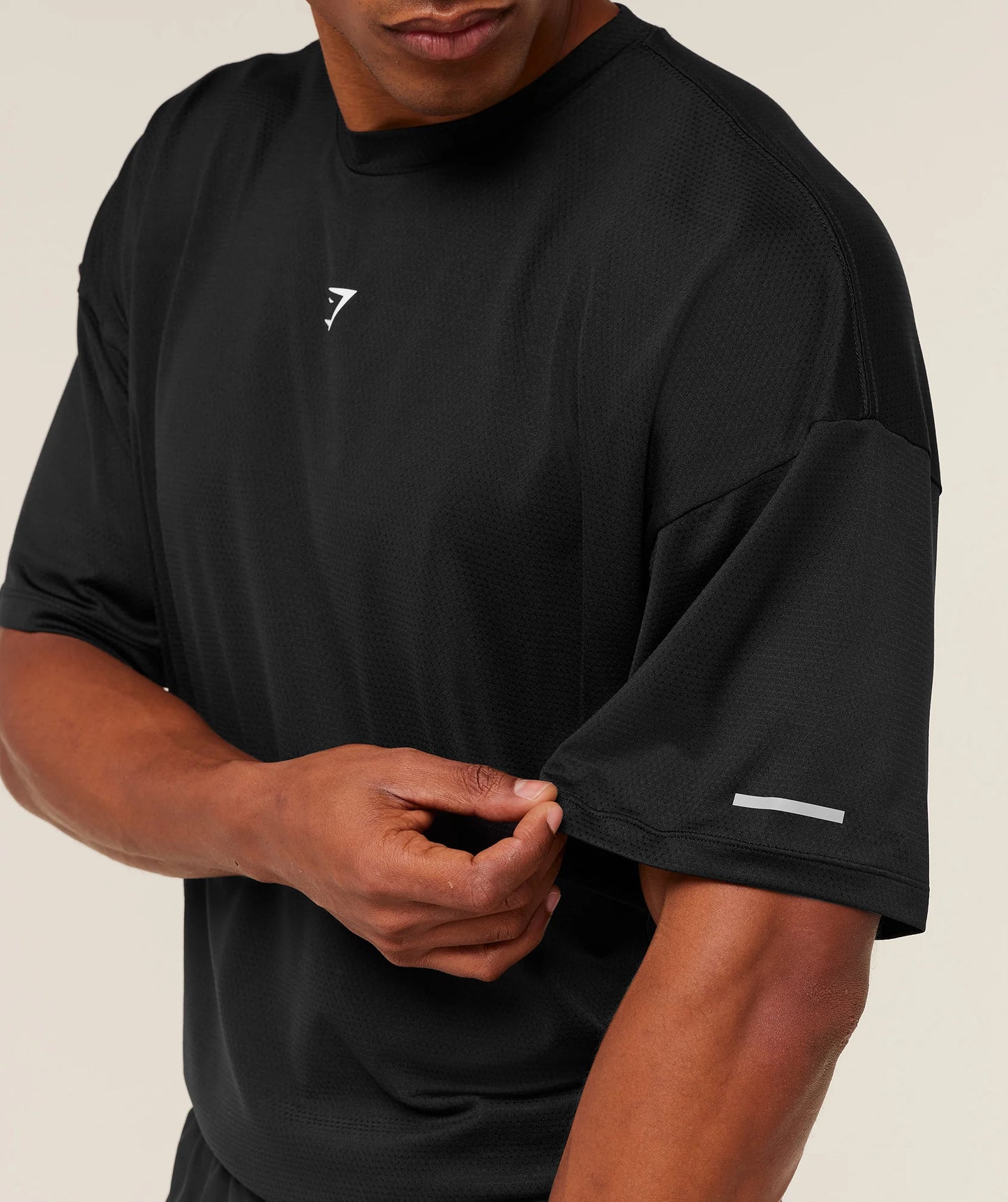 Playera Para Correr - Negra