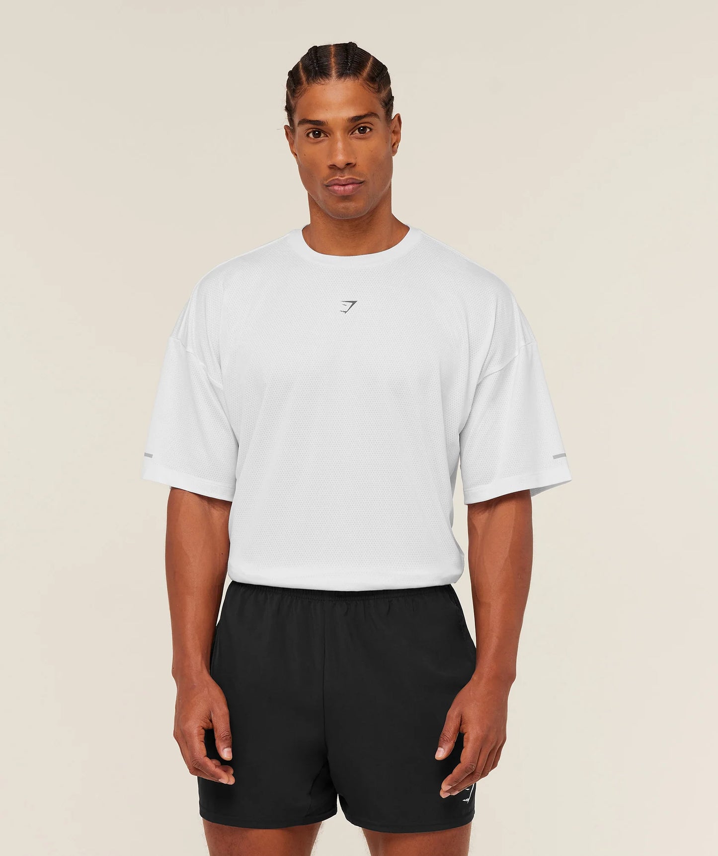 Playera Para Correr - Blanca