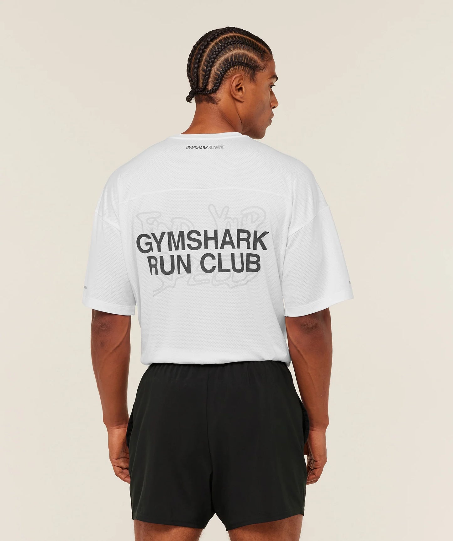 Playera Para Correr - Blanca