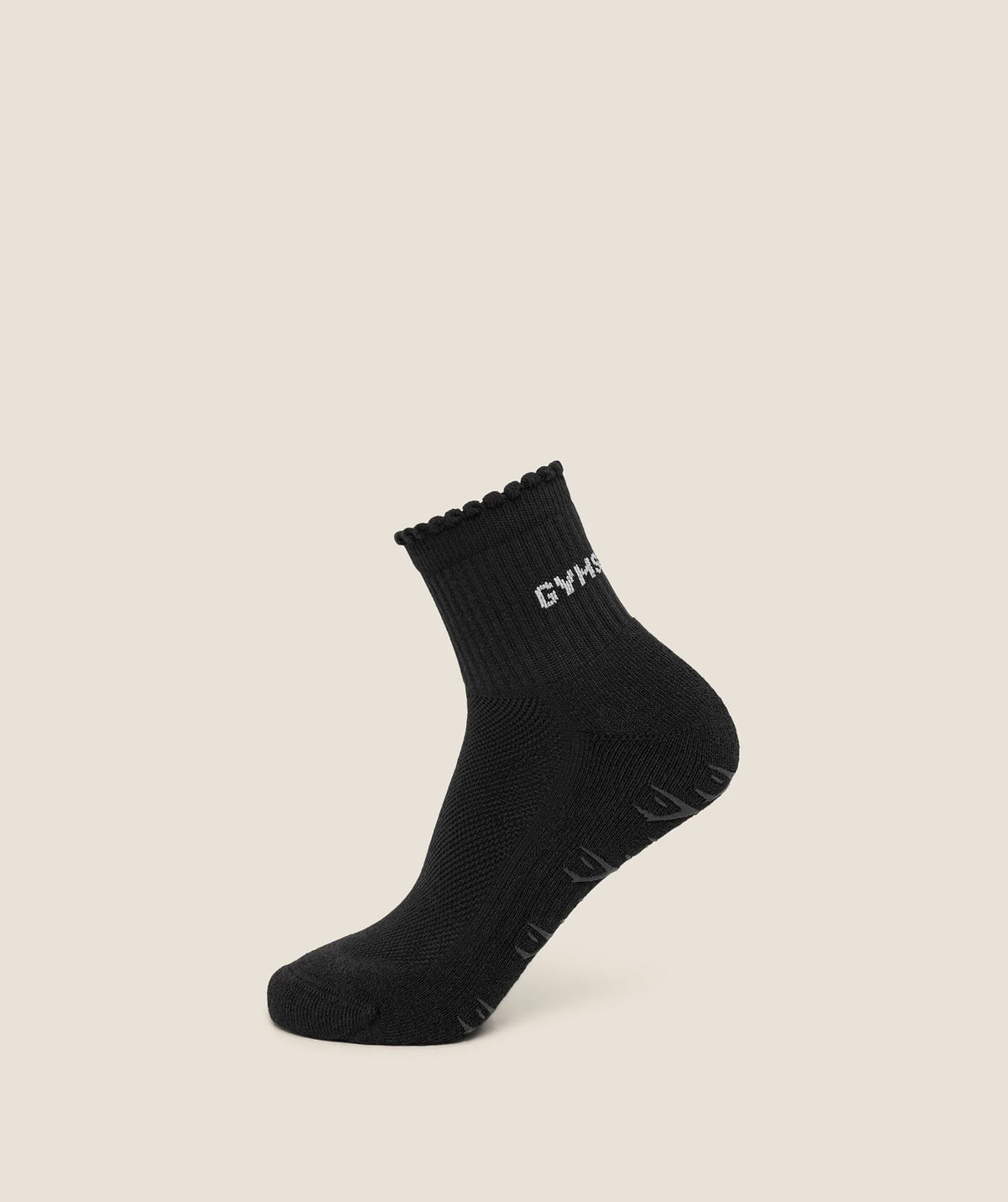 Calcetas Pilates Con Grip x1 - Negro