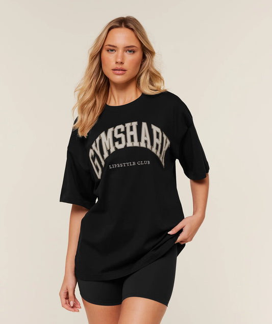 Blusa Gráfica - Negra