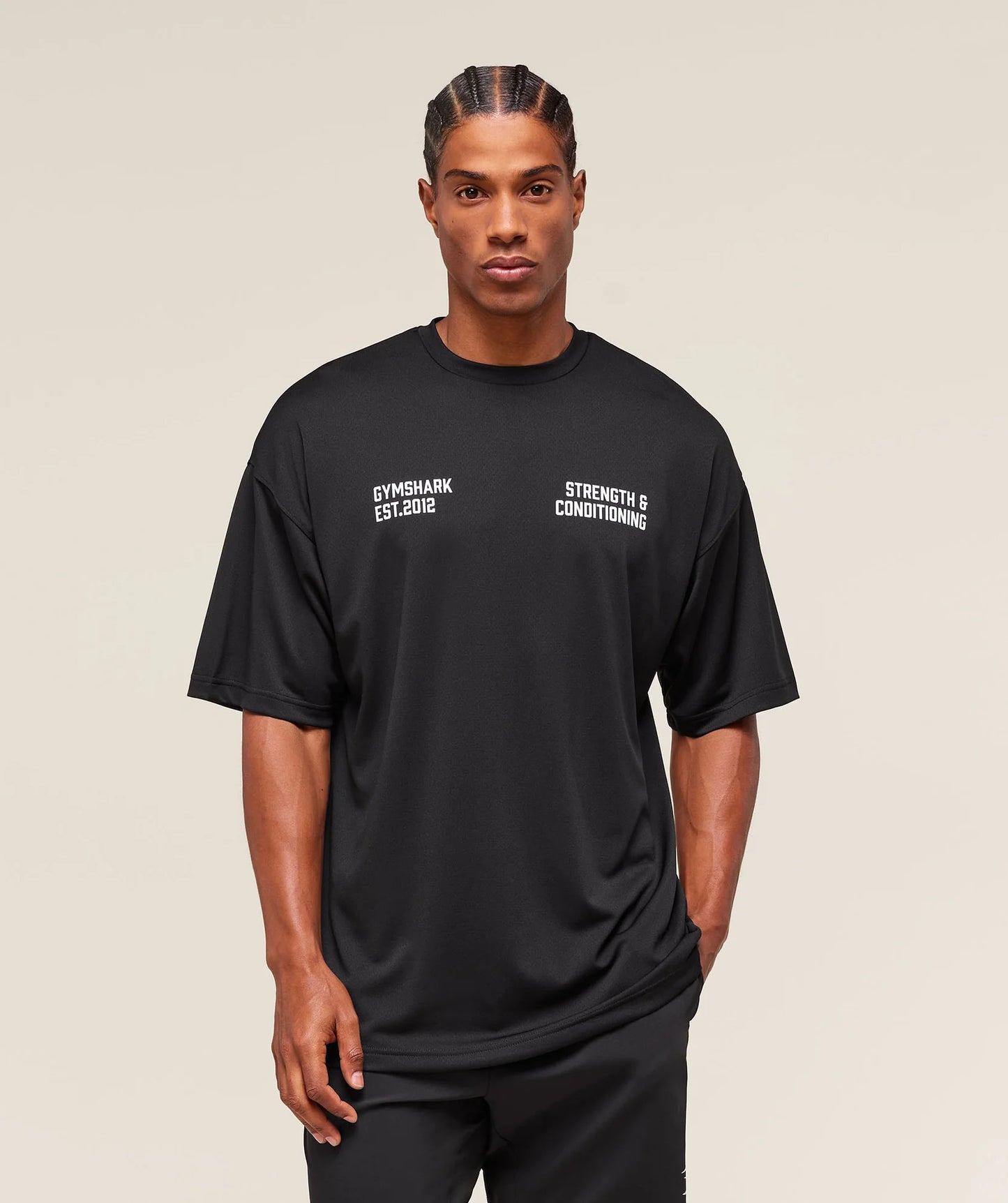 Playera Gráfica - Negra