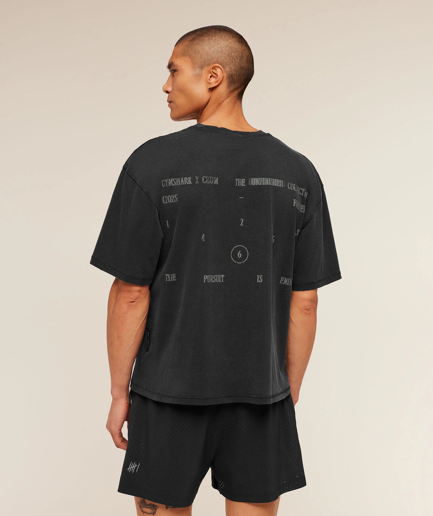 Playera GS X CBUM - Negra