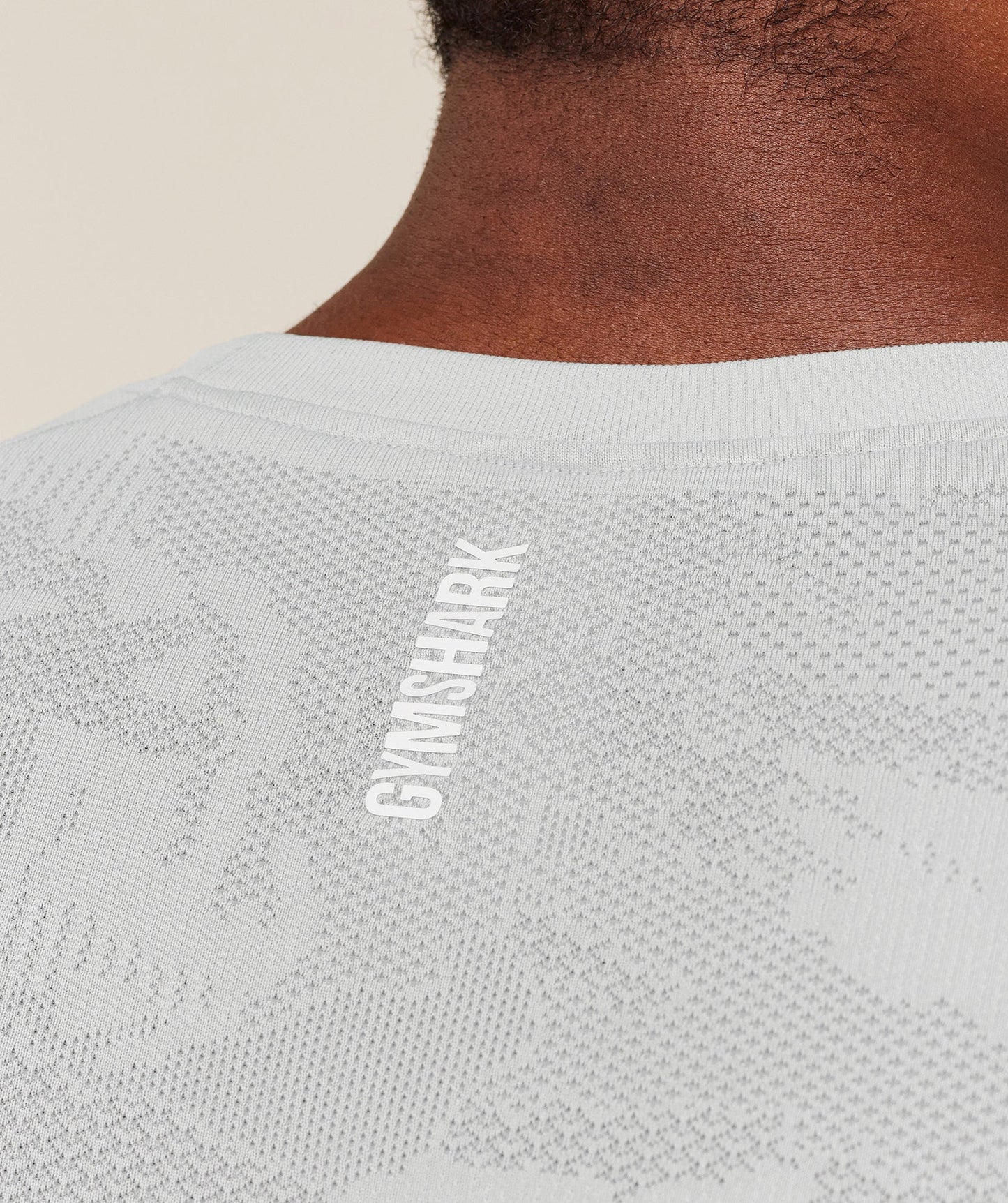 Playera Geo Sin Costuras - Gris