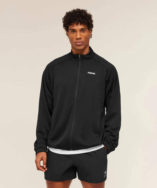 Chaqueta Train Zip - Negra