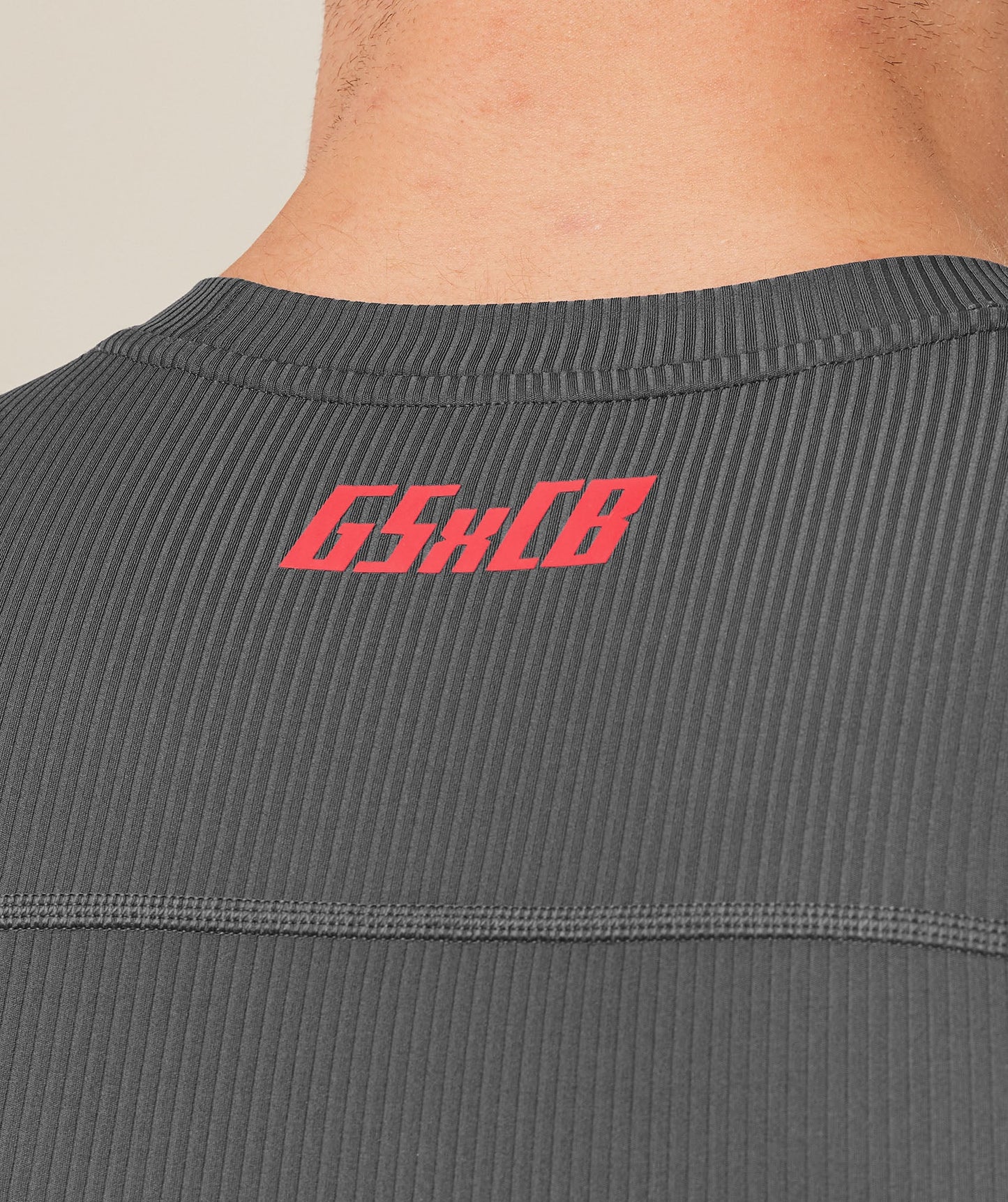 Tank Compresión x Carlos Belcast - Gris/Roja