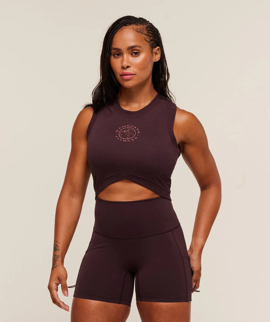 Crop top legacy - Morado