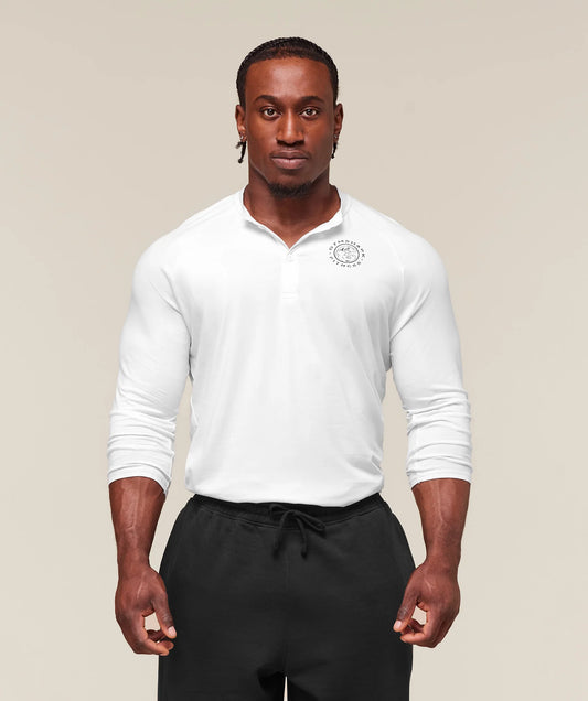Playera Legacy Manga Larga - Blanca