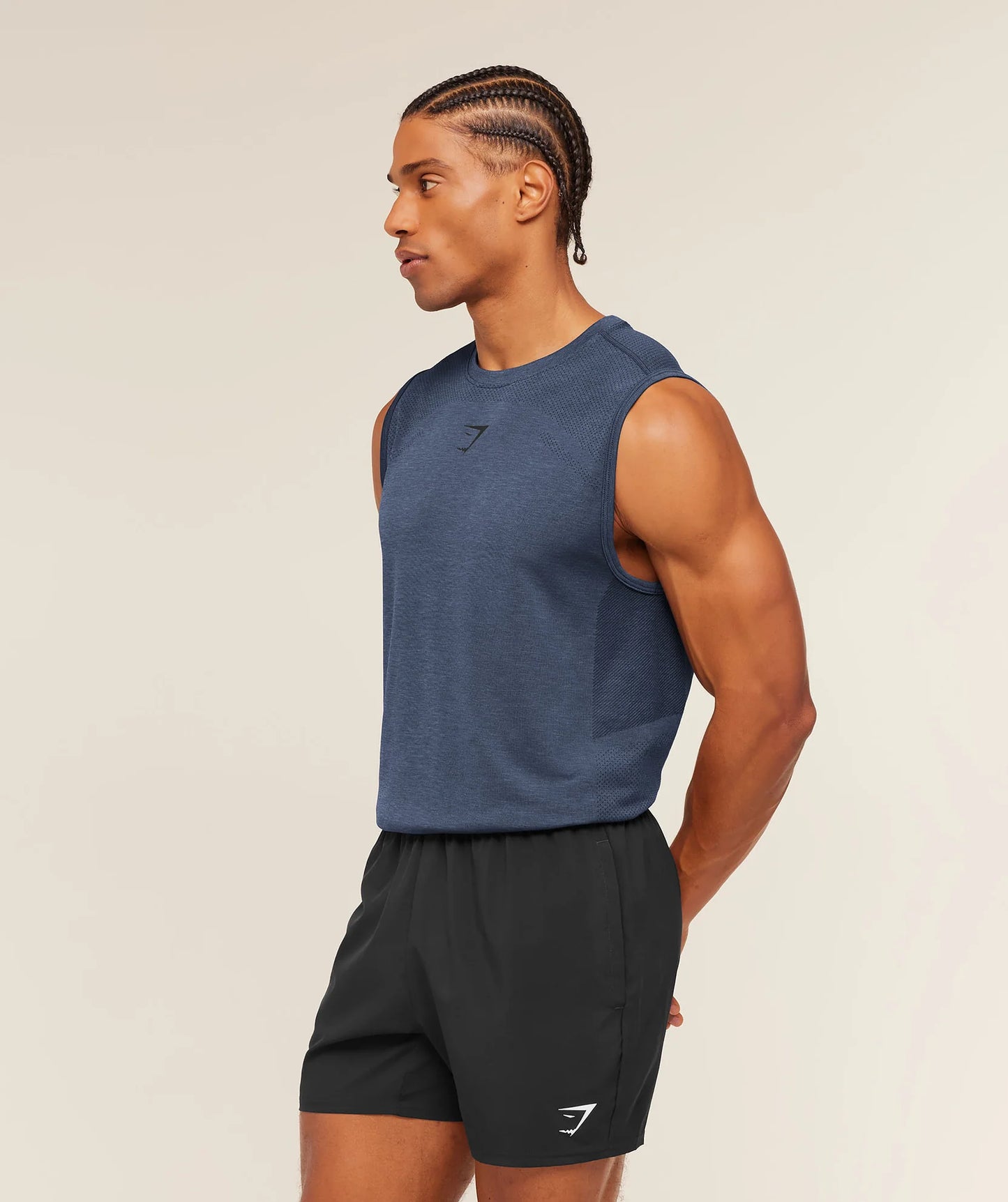 Tank Seamless - Azul