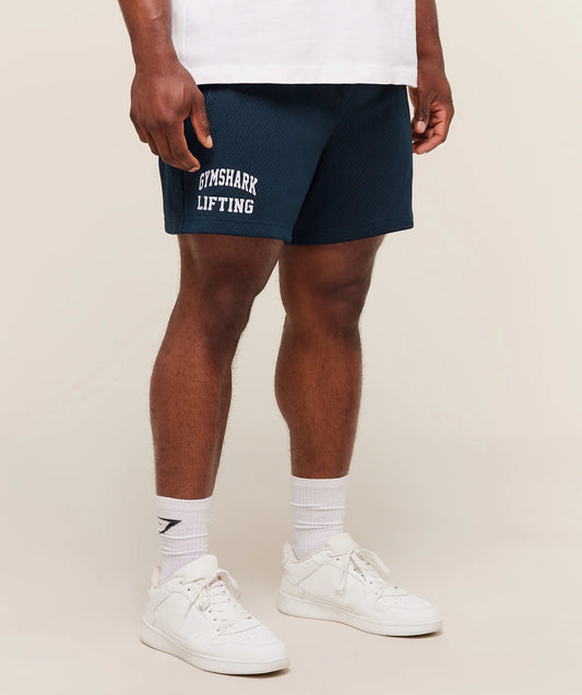 Short Malla 5 - Azul