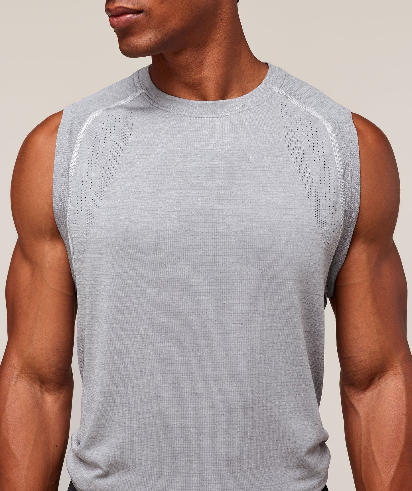 Tank Sin Costuras Versatile - Gris