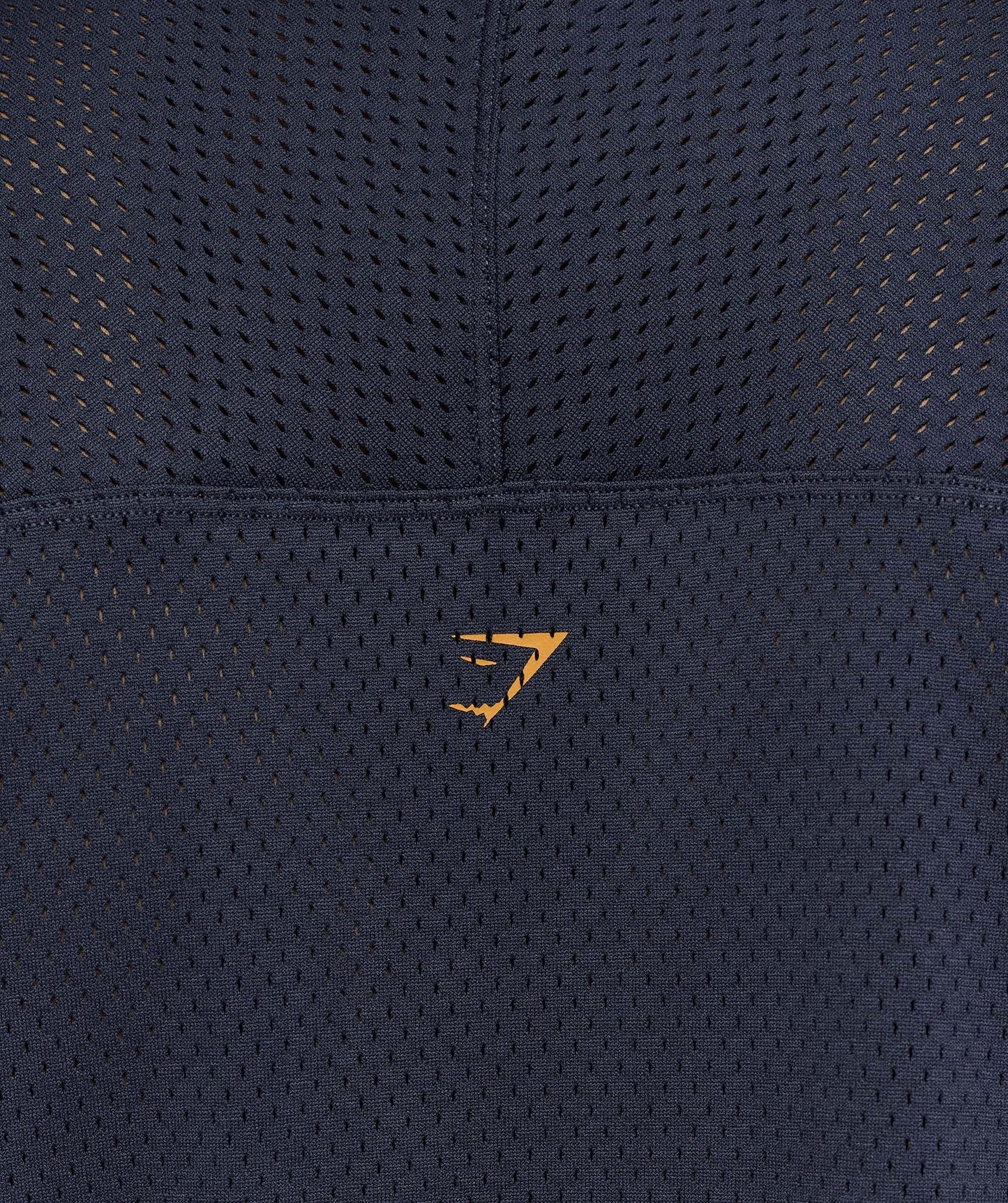 Playera De Malla Gráfica - Azul/Amarillo