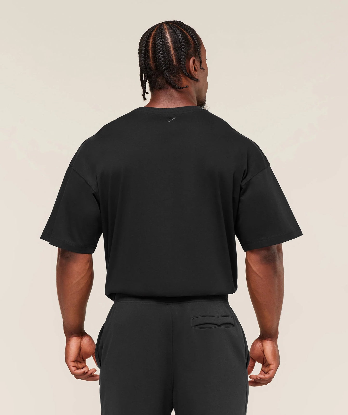 Playera Olde Oversize - Negra
