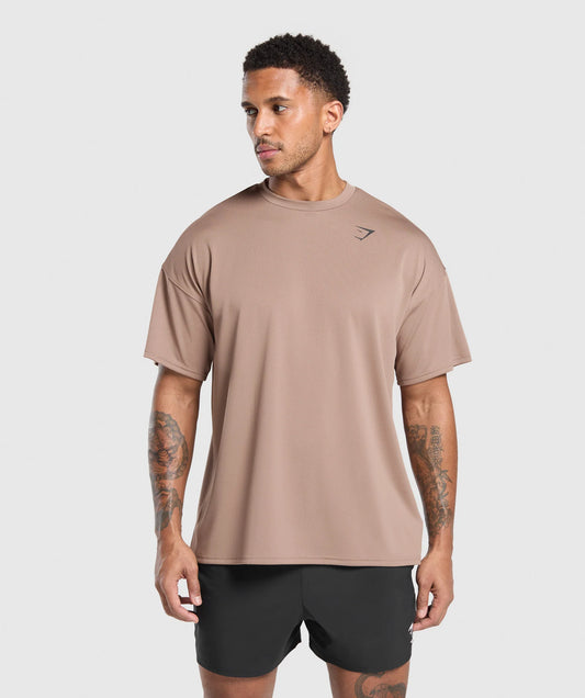Playera Performance - Mocha