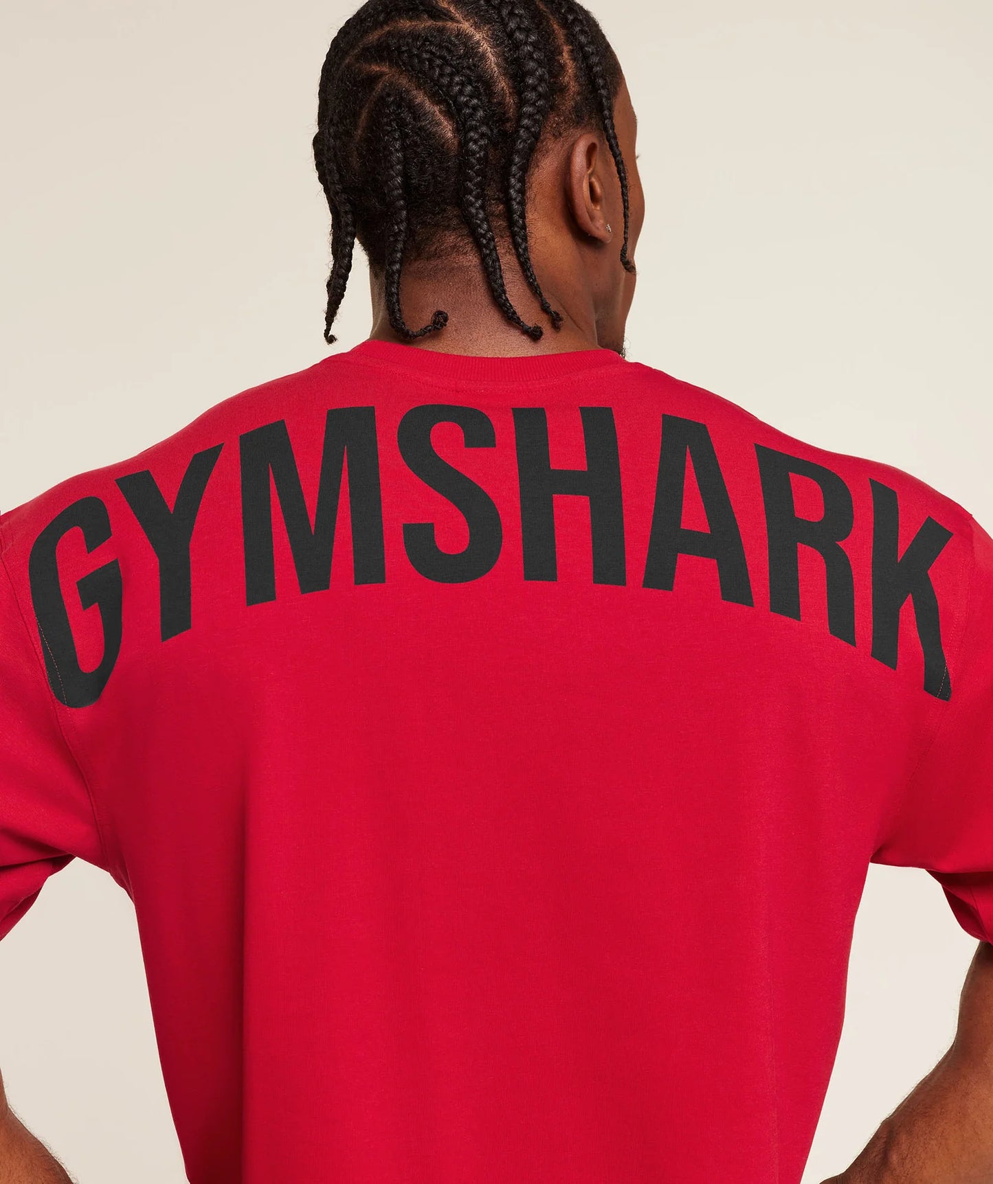 Playera Power - Rojo/Negro