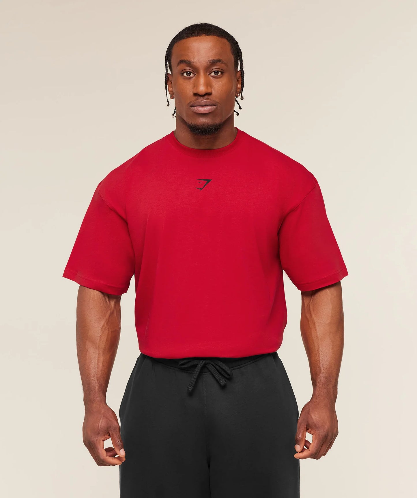 Playera Power - Rojo/Negro