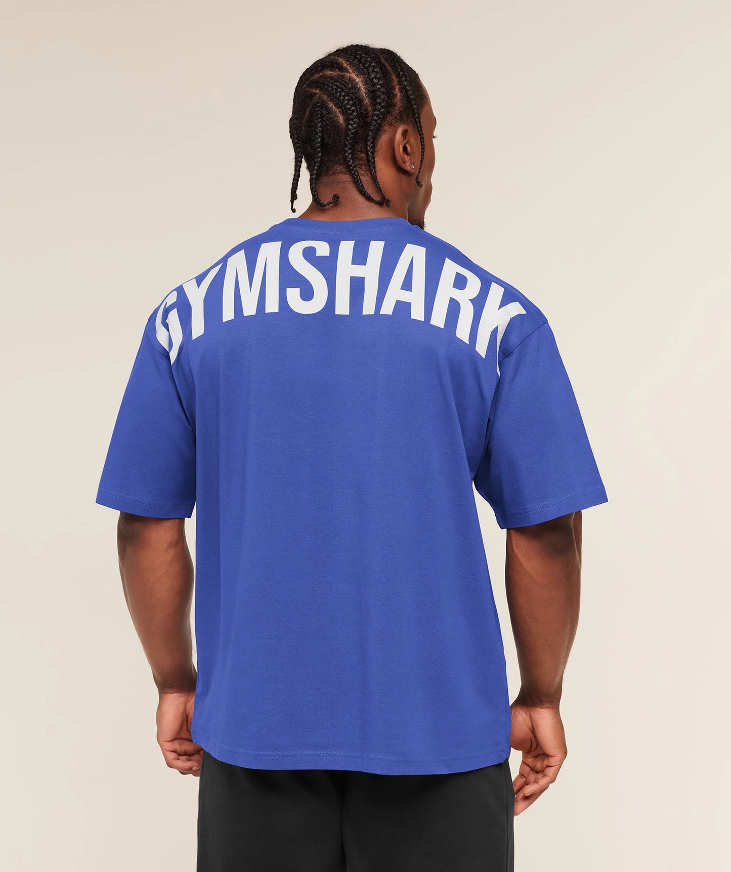 Playera Power - Azul/Blanco