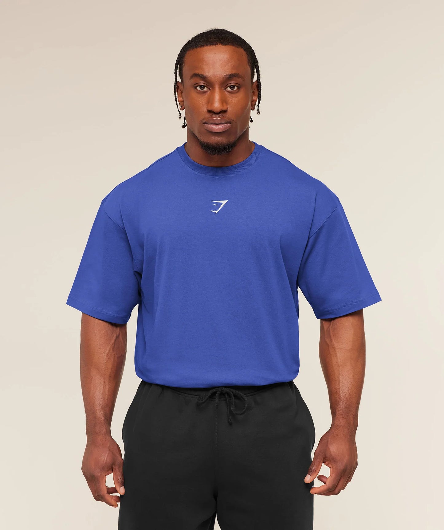 Playera Power - Azul/Blanco