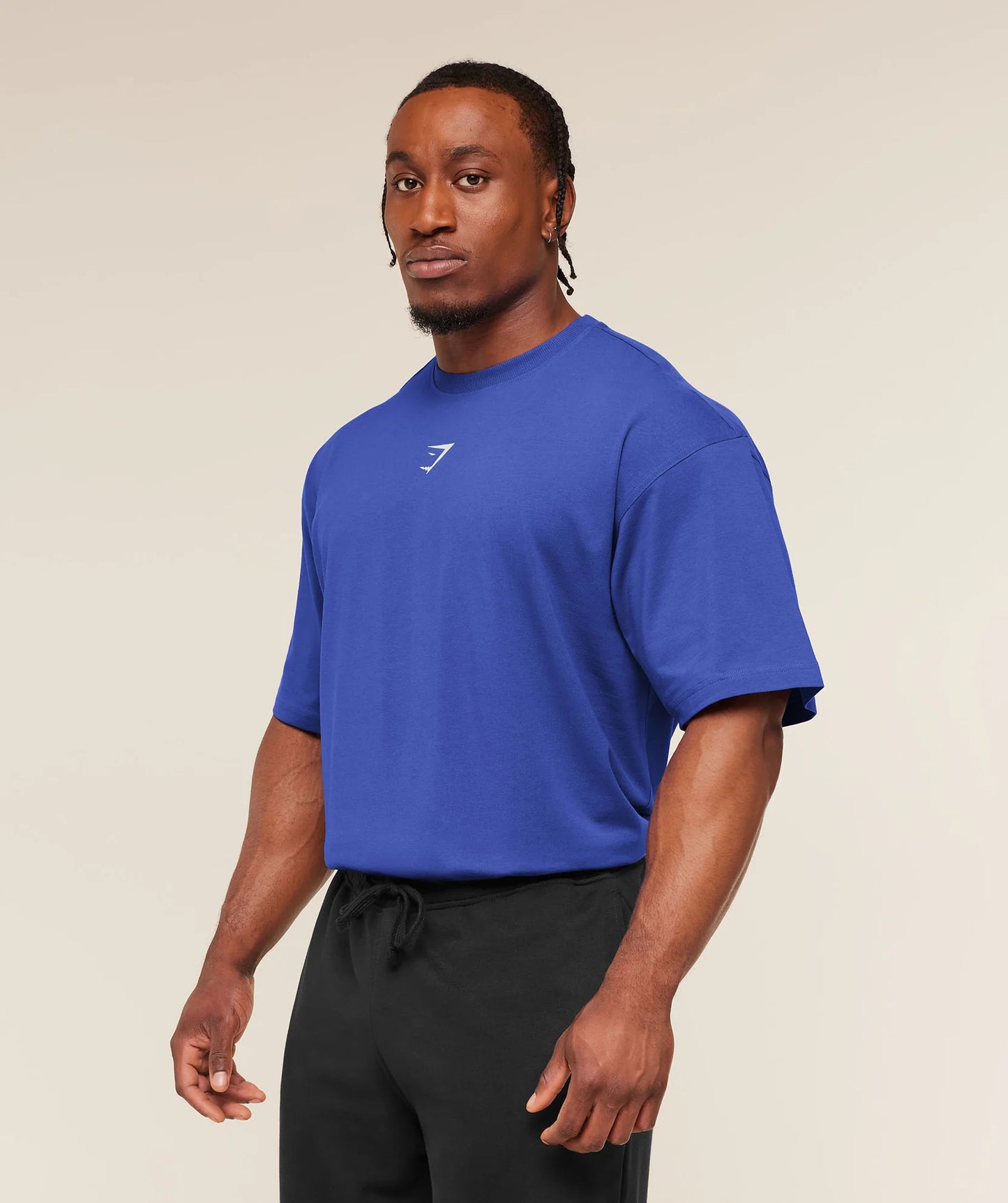Playera Power - Azul/Blanco