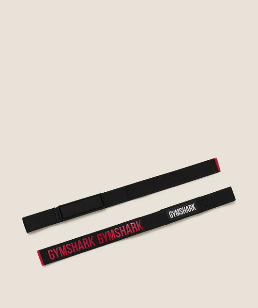 Straps de levantamiento con silicón - Negros/Rojos