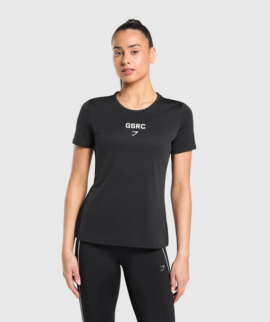 Playera Para Correr - Negra
