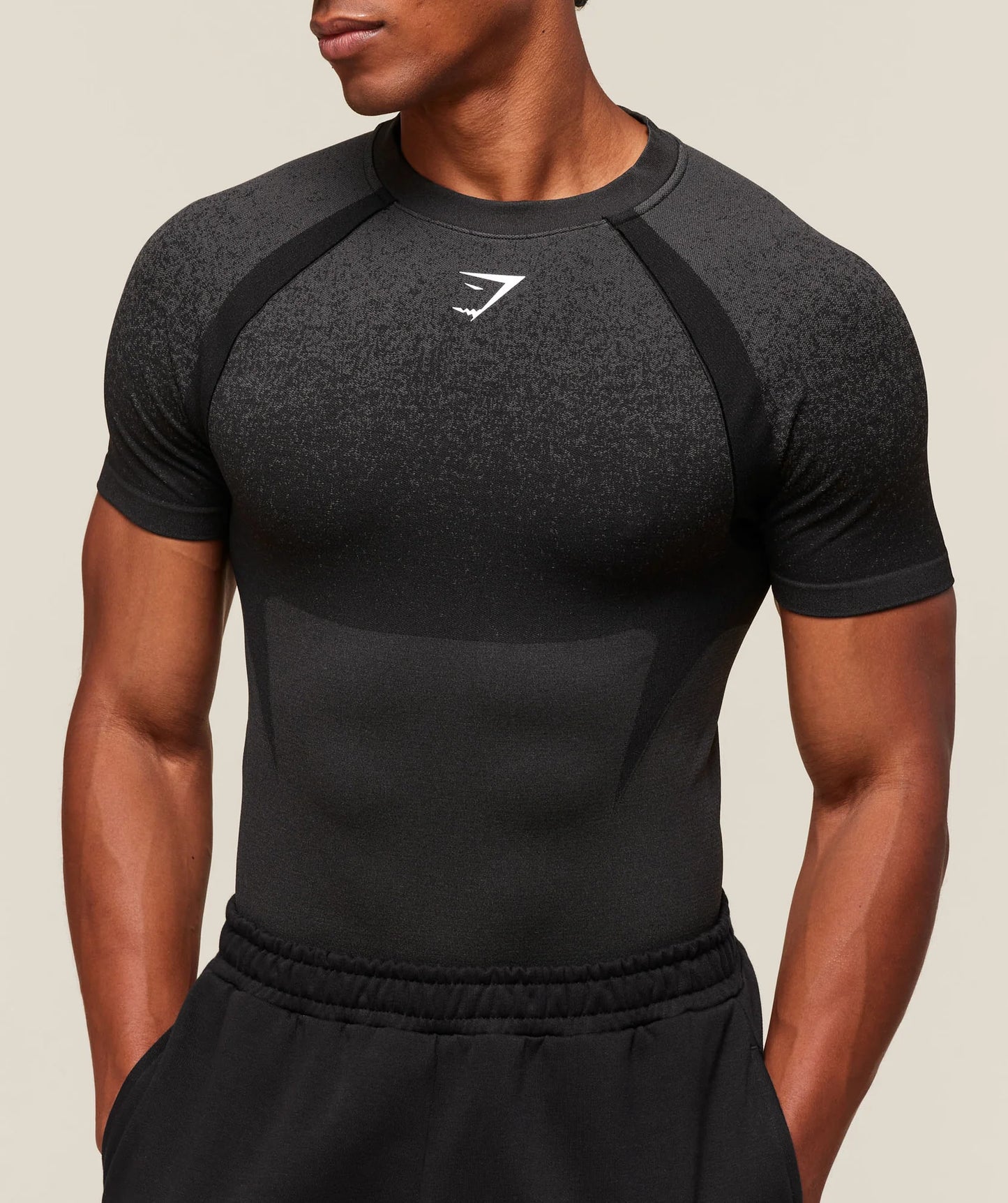 Playera Compresión Shadow - Negra