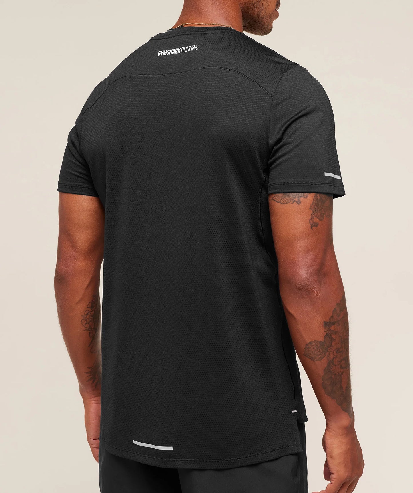 Playera Running - Negra