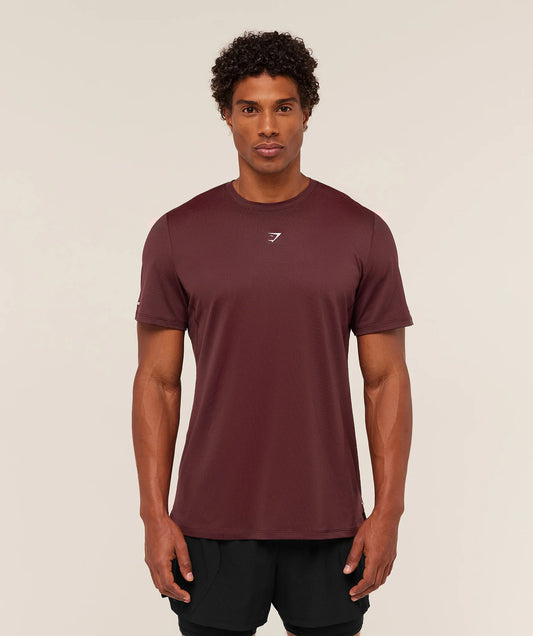 Playera Running - Marrón