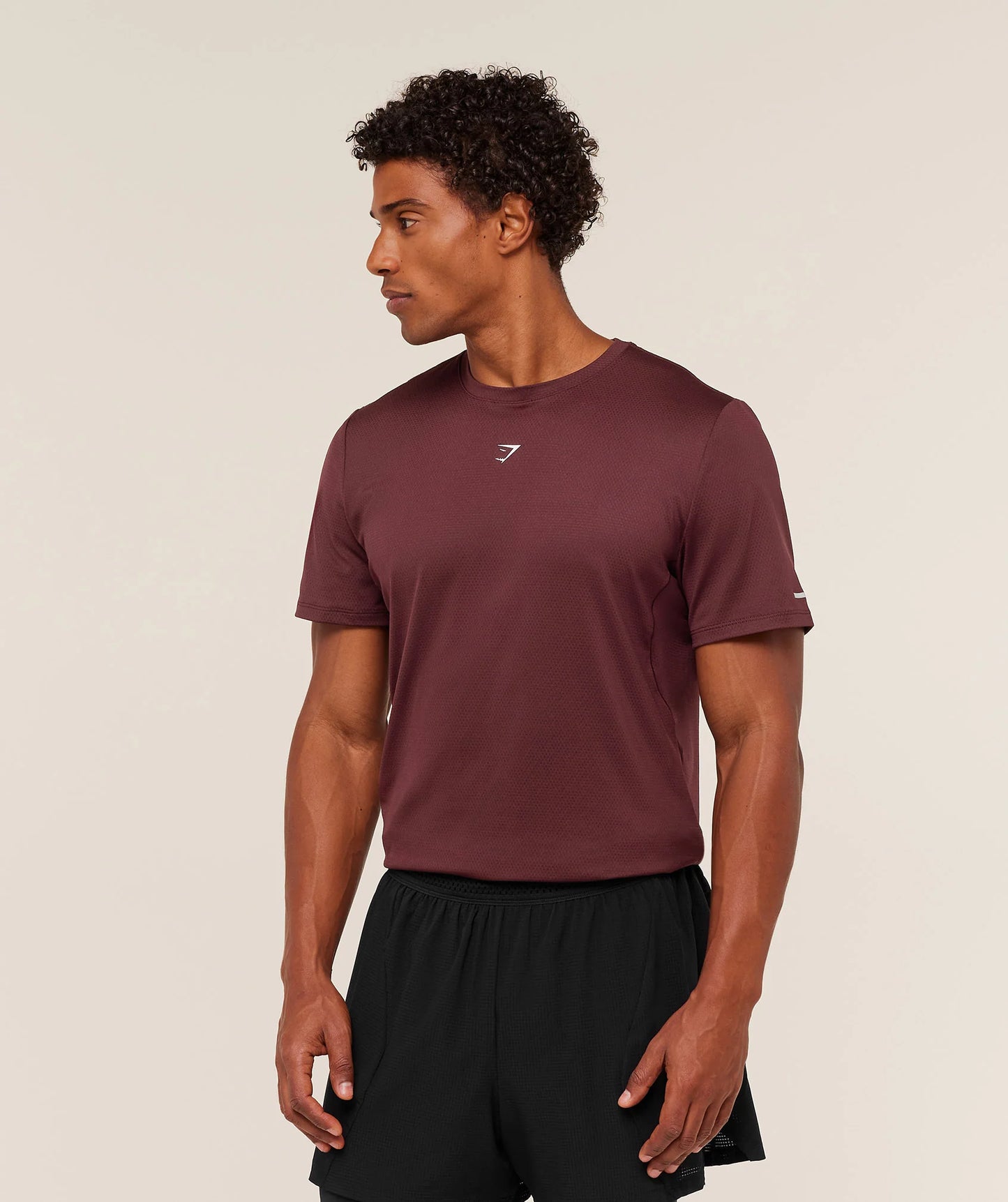 Playera Running - Marrón