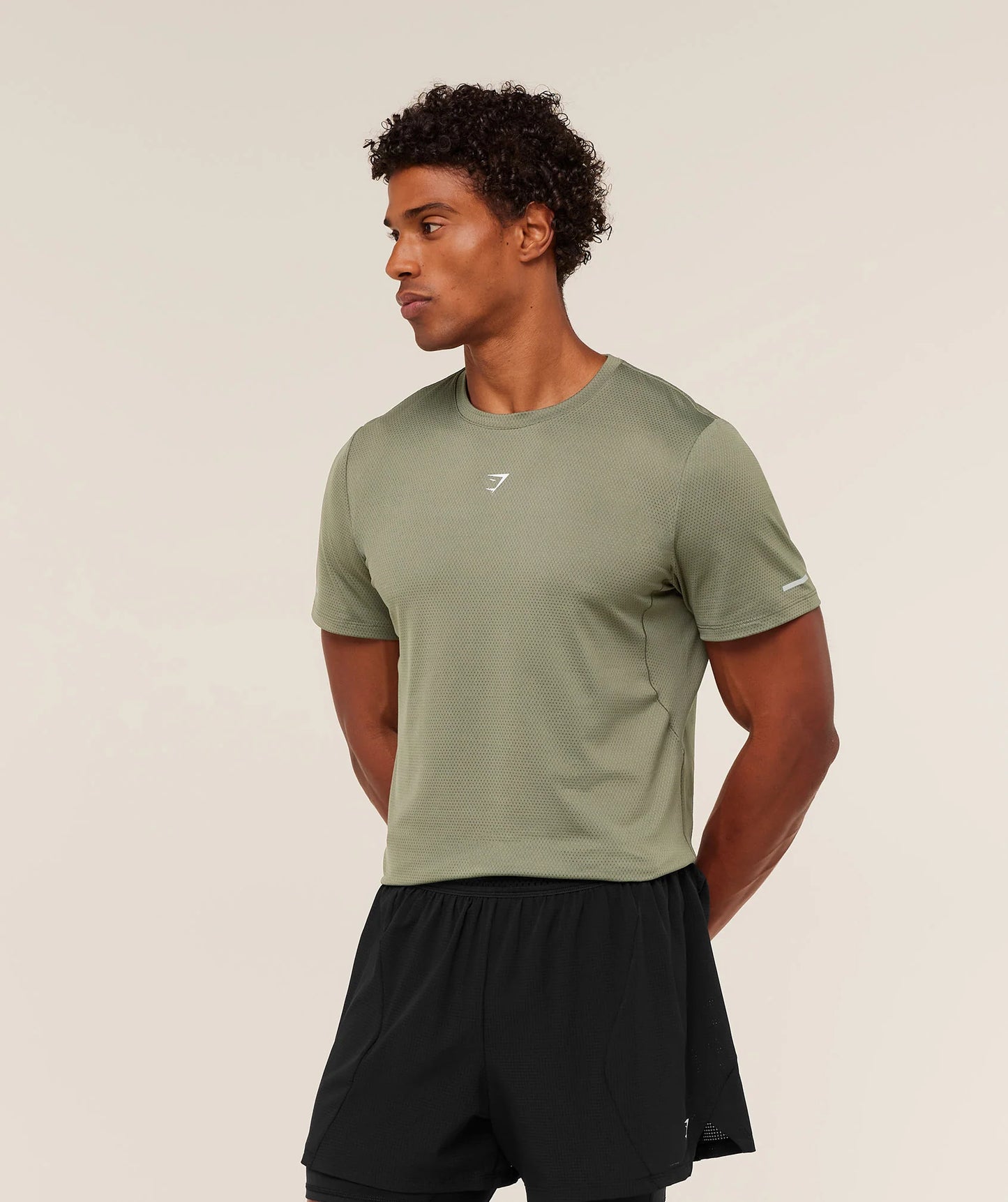 Playera Running - Verde