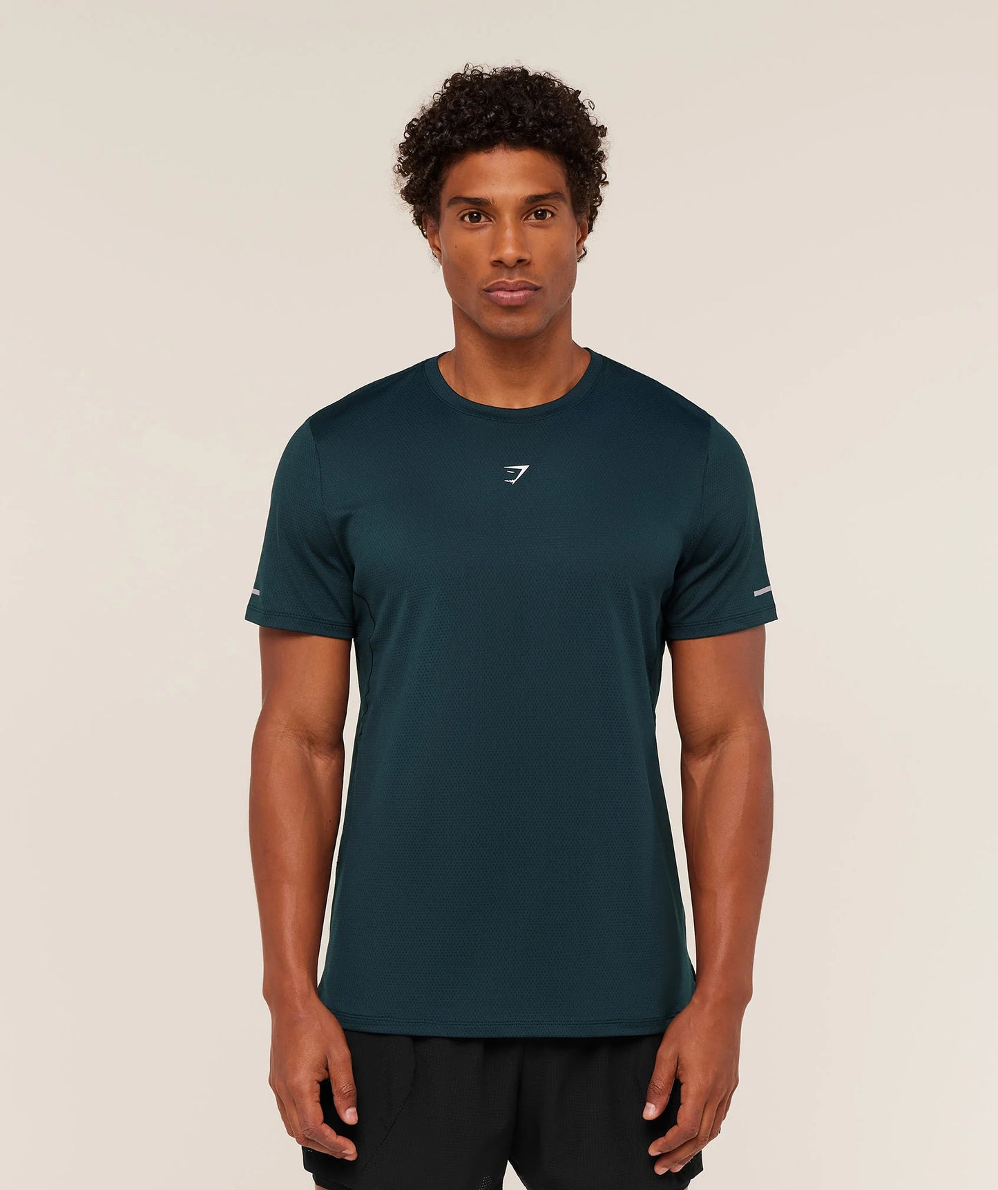 Playera Running - Azul petróleo