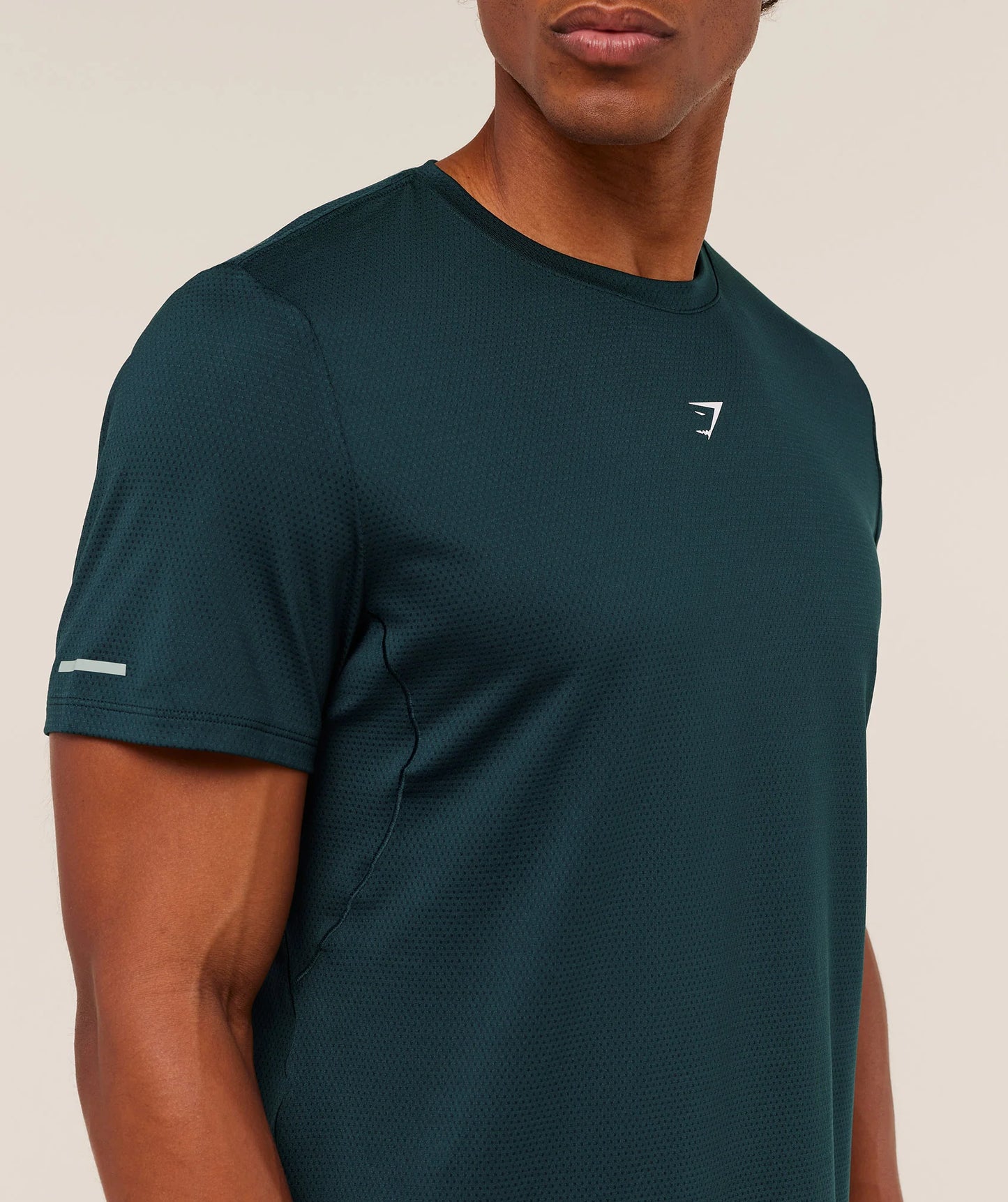Playera Running - Azul petróleo