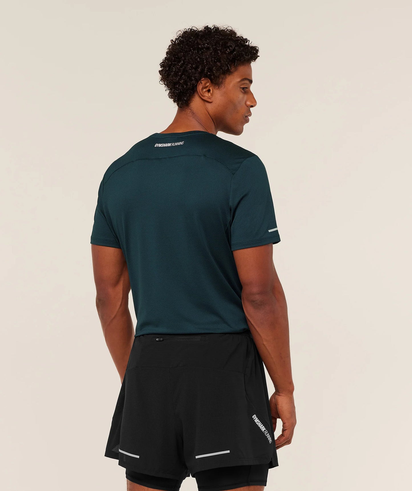 Playera Running - Azul petróleo