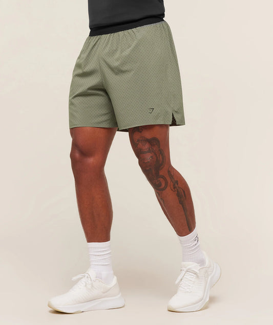 Short Deportivo Zero 5 - Verde
