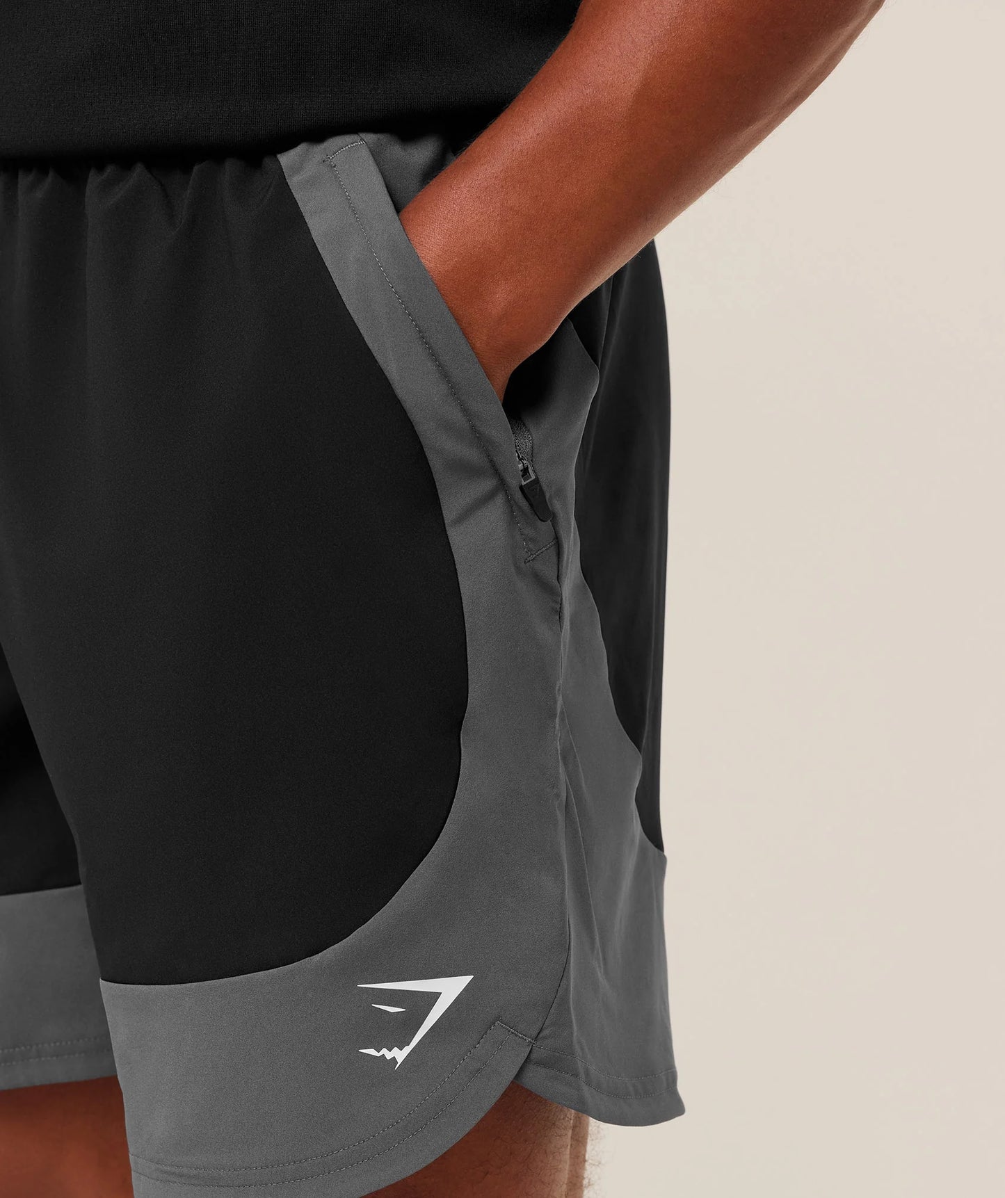 Short Deportivo 7 - Negro/Gris